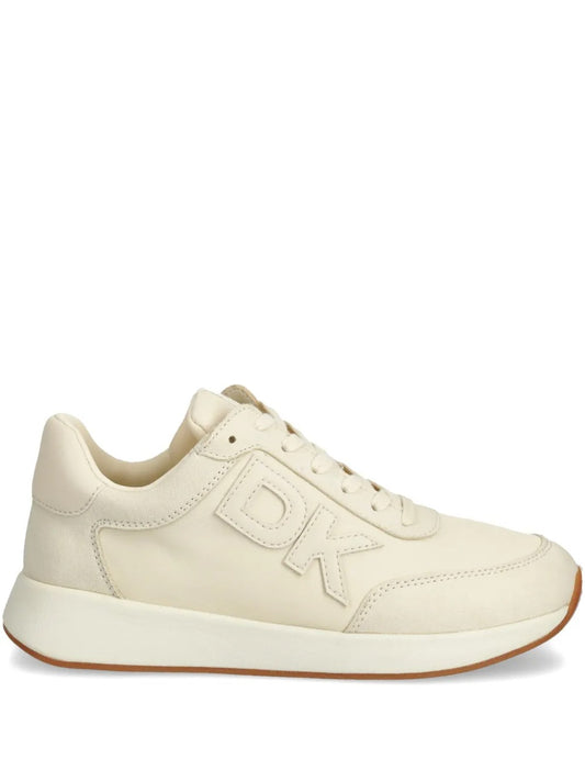Oaks Logo Lace Up Sneakers (Bone)