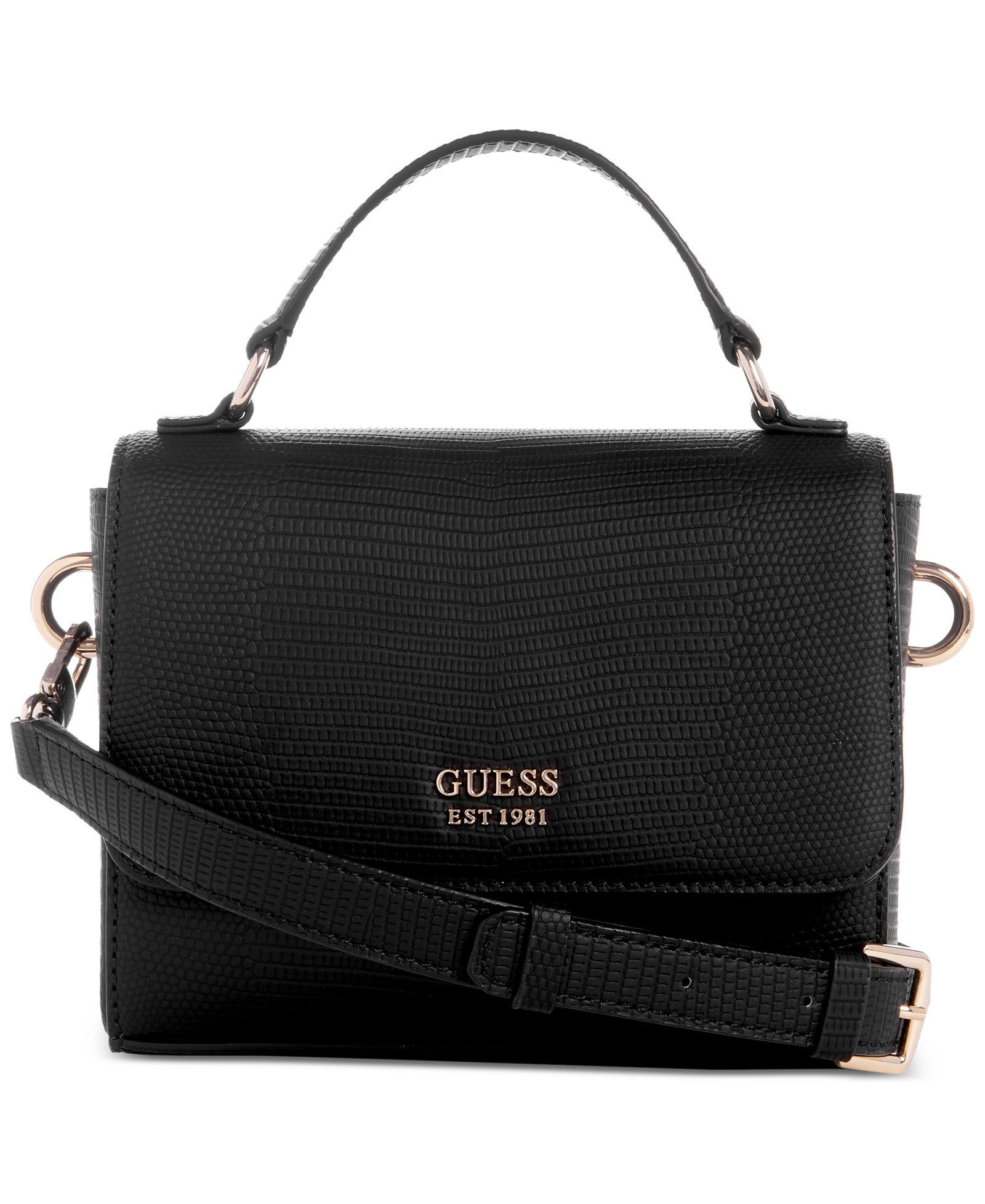 GUESS Lyndi Mini Top Handle Flap Crossbody