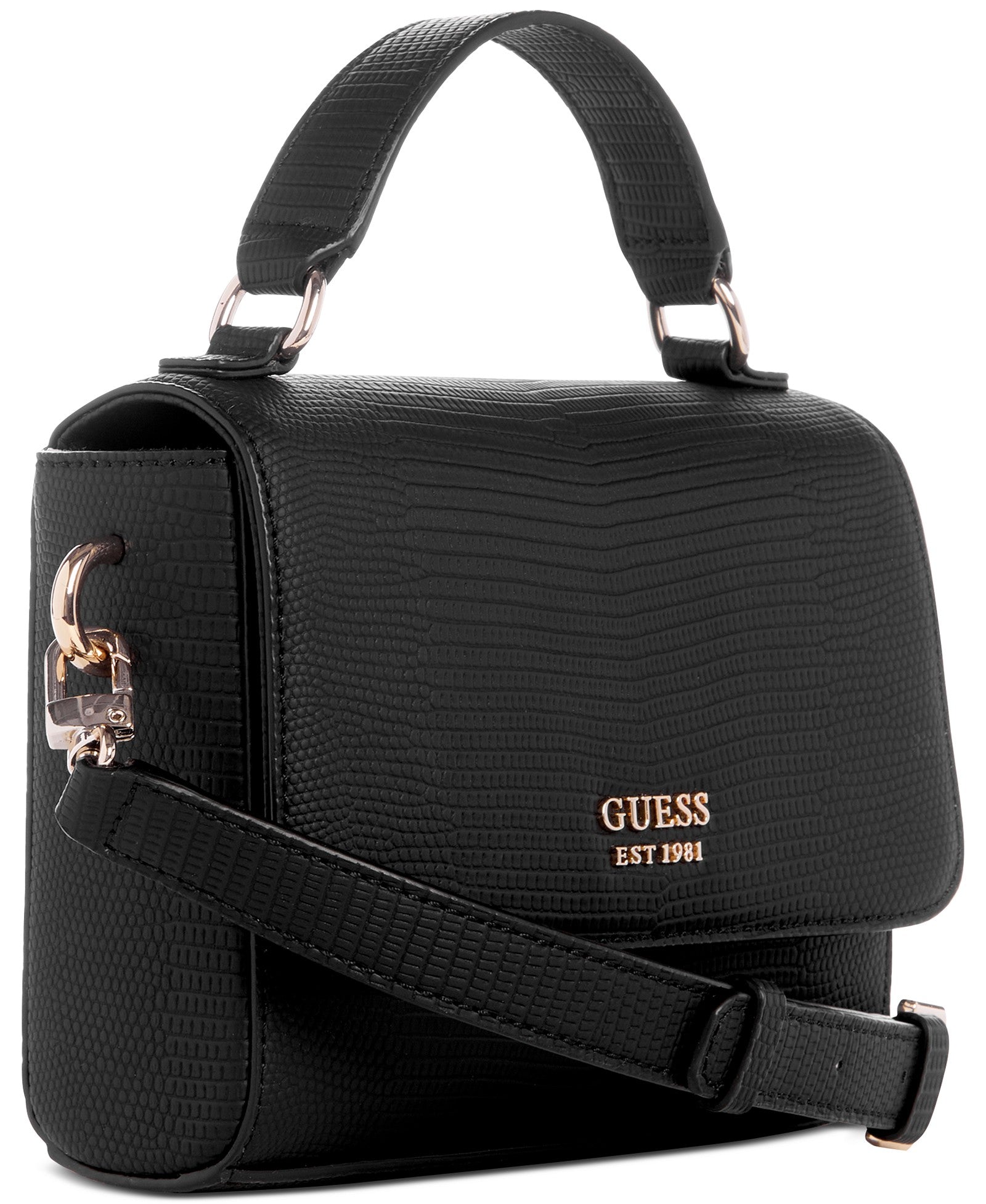 GUESS Lyndi Mini Top Handle Flap Crossbody