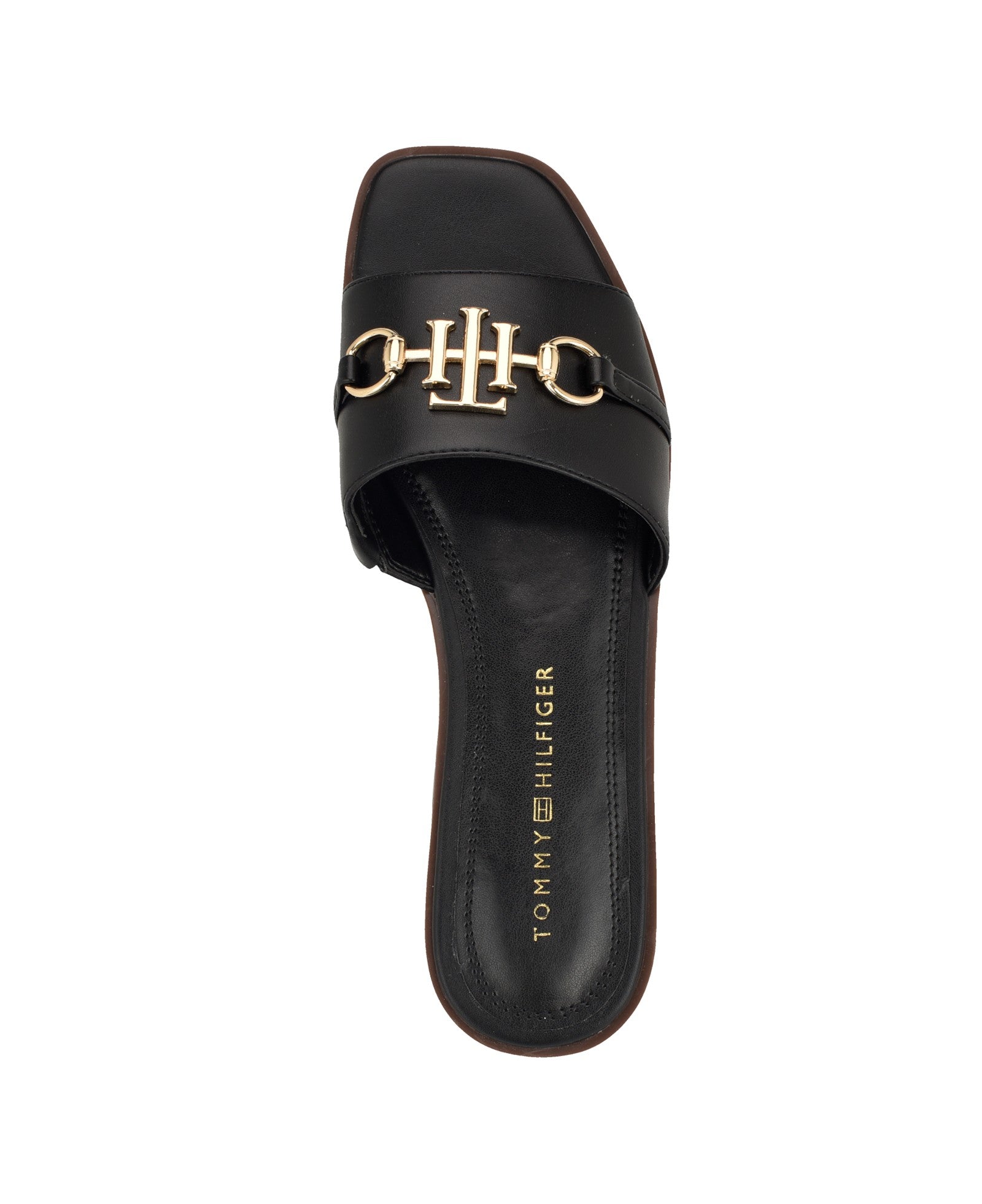 Tommy Hilfiger Women's Pipper Logo Flat Slide Sandals