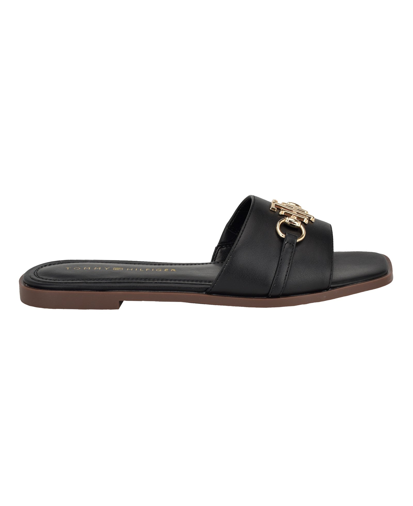 Tommy Hilfiger Women's Pipper Logo Flat Slide Sandals