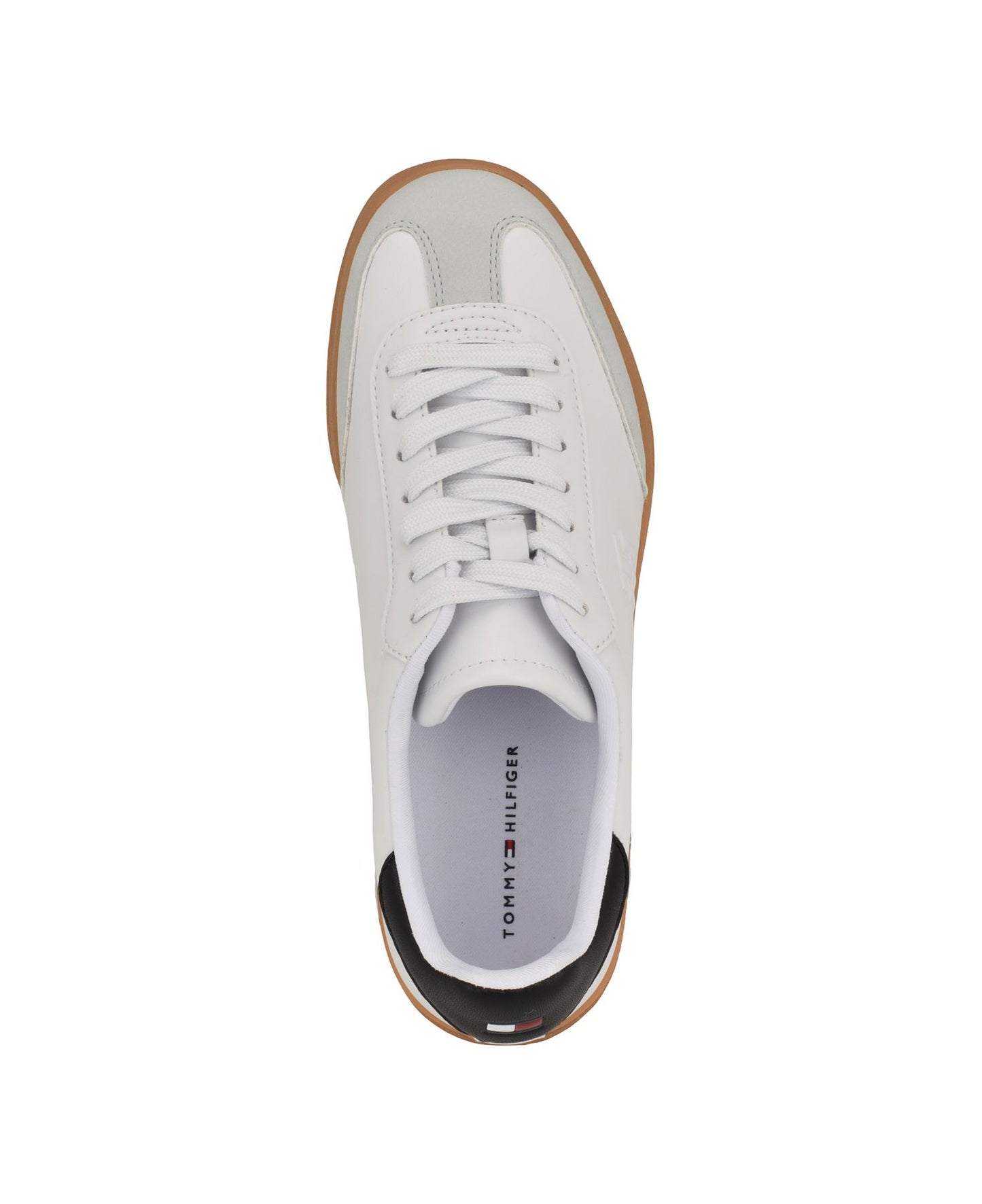 Sarhli Lace-Up Sneakers (White / Black)
