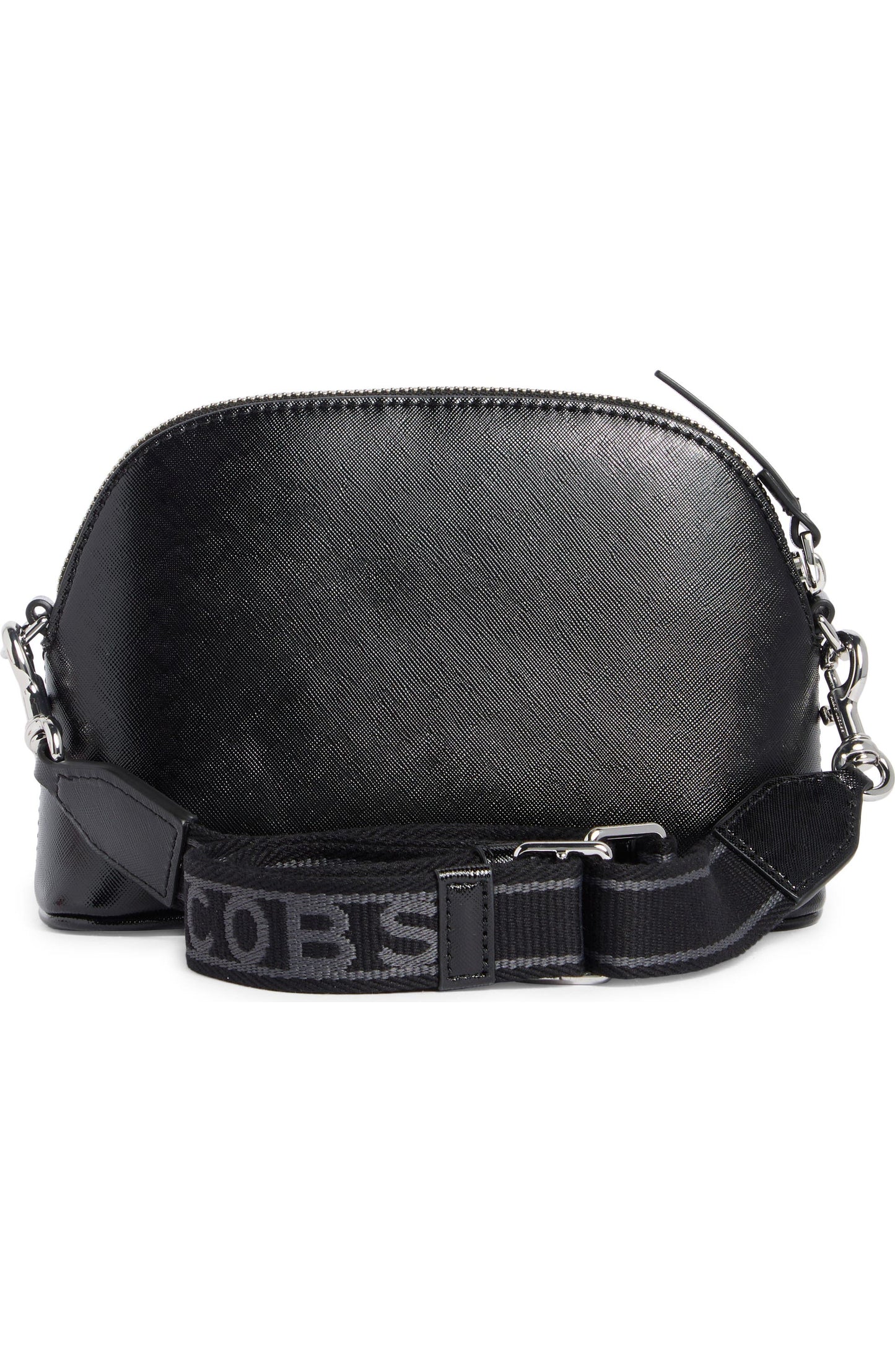Trademarc Dome Crossbody Bag (Black)