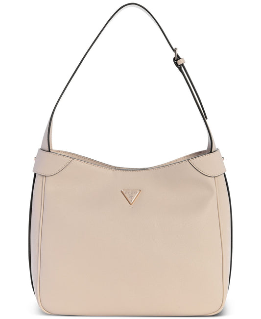 Fedora Hobo Shoulder Bag (Bone)