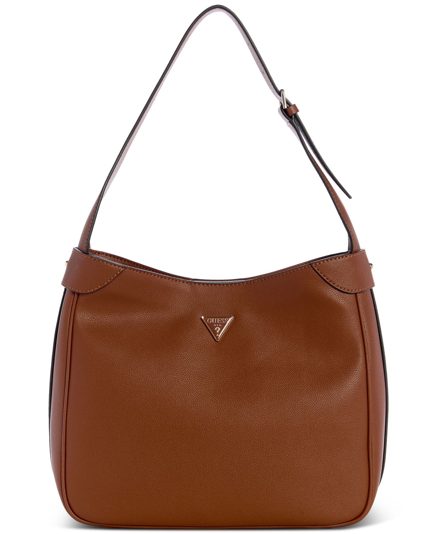 Fedora Hobo Shoulder Bag (Cognac)