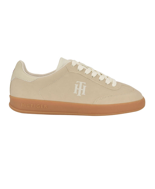 Sarhli Lace-Up Sneakers (Beige)