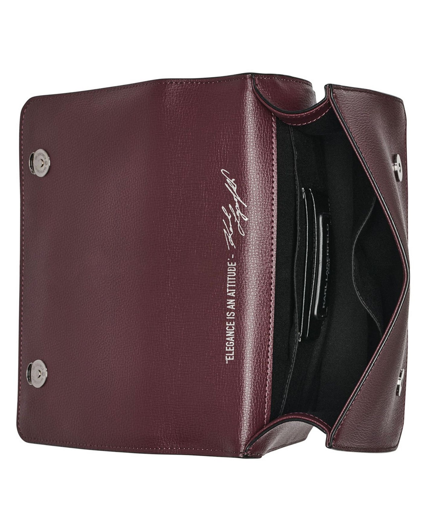 Simone Flap Crossbody (Raisin)