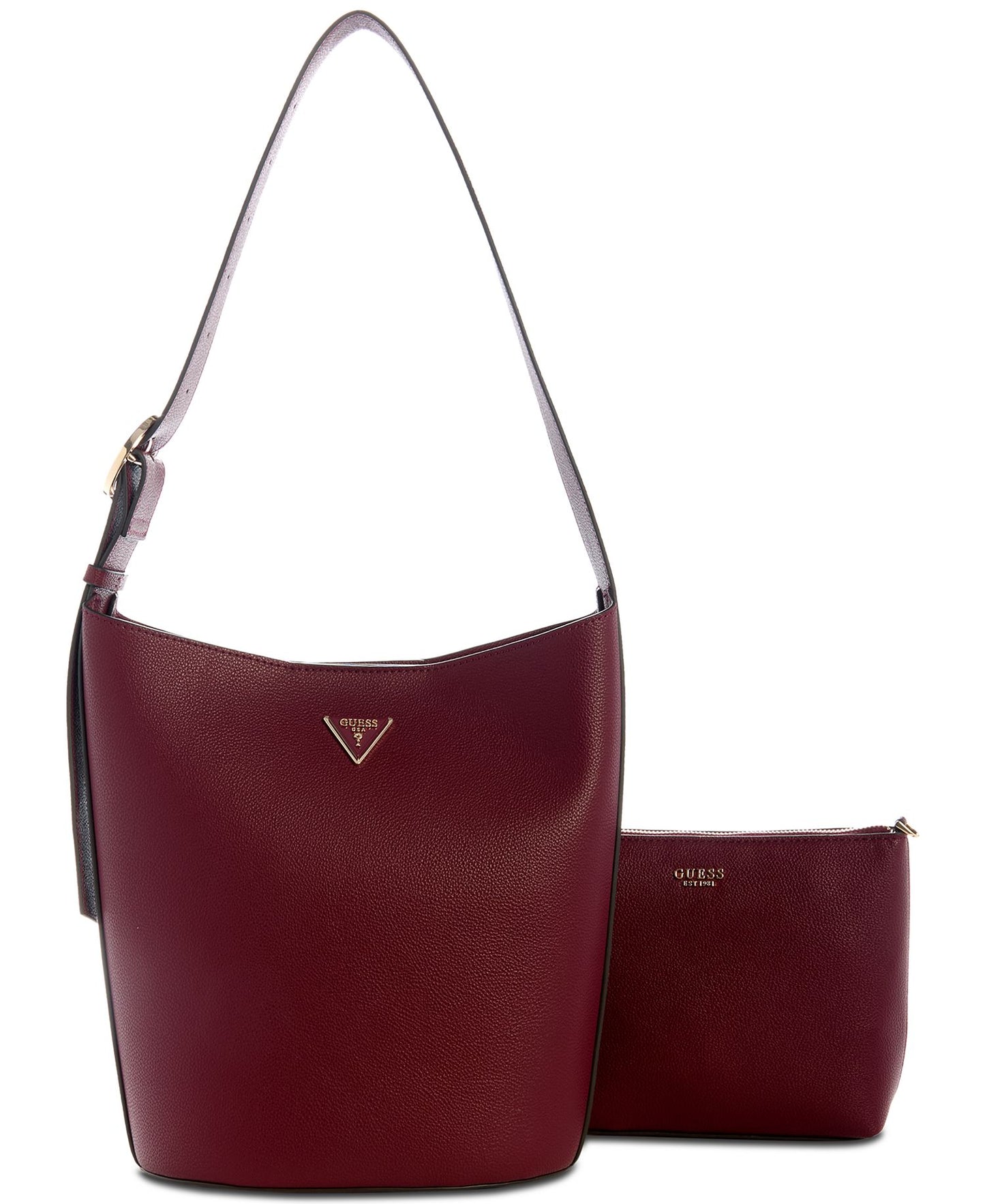 Meridian II Bucket Bag Set (Wine)