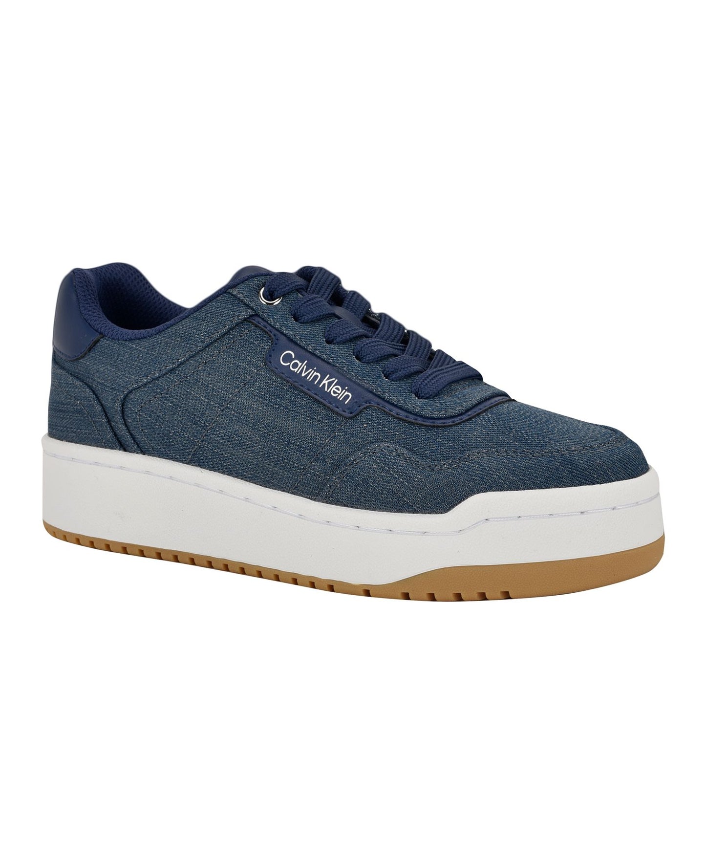 Adryen Lace-Up Sneakers (Denim)