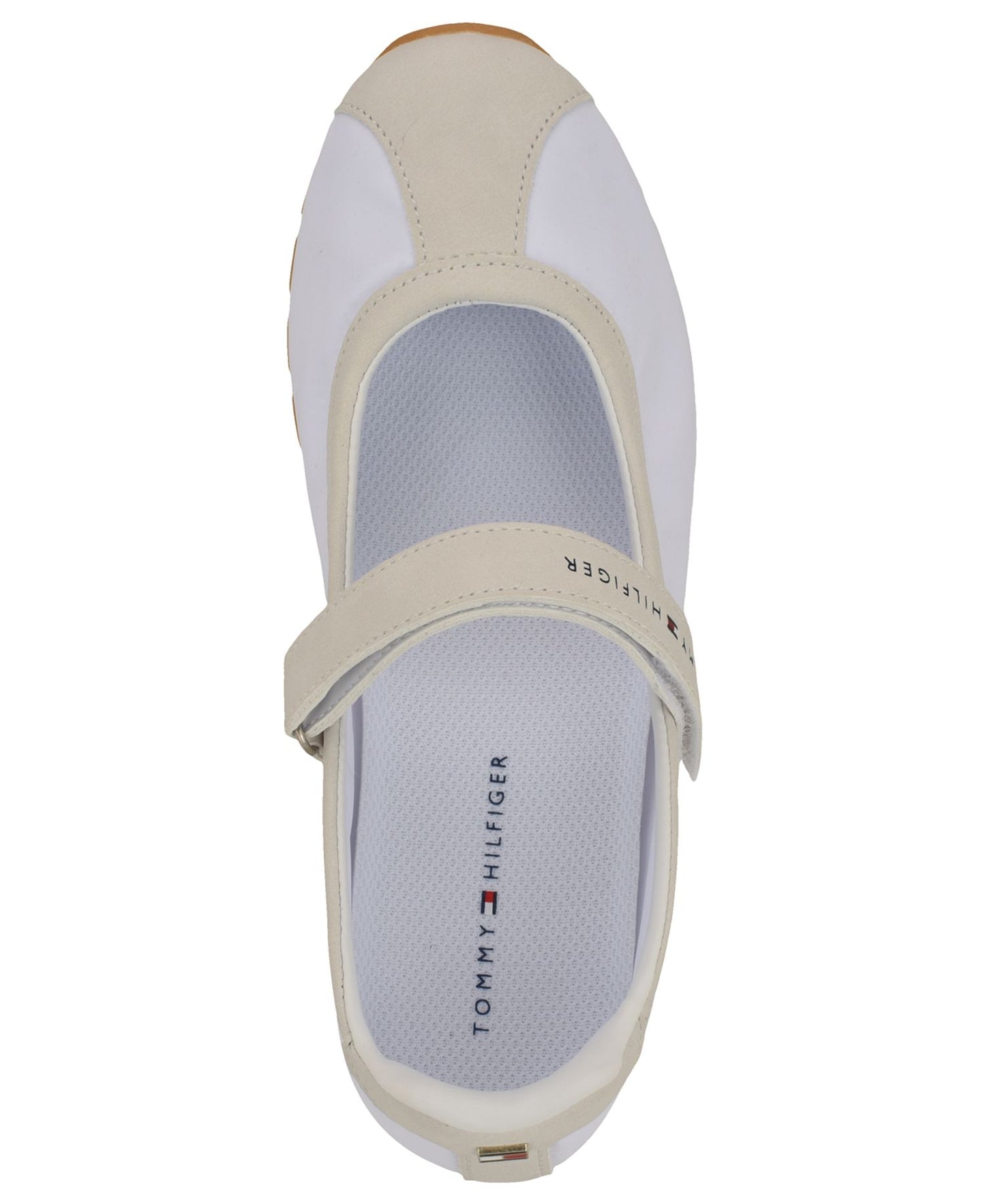 Macea Mary Jane Sneaker (White / Beige)