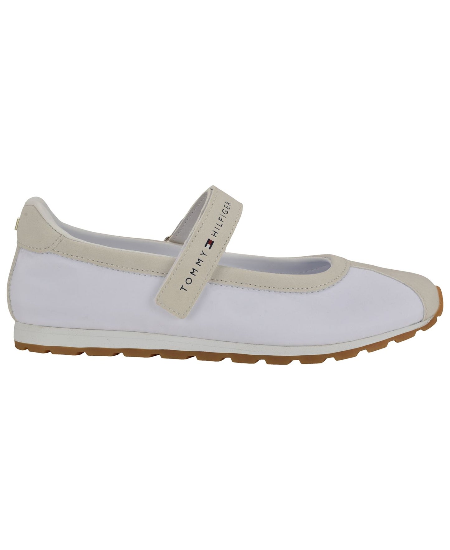 Macea Mary Jane Sneaker (White / Beige)