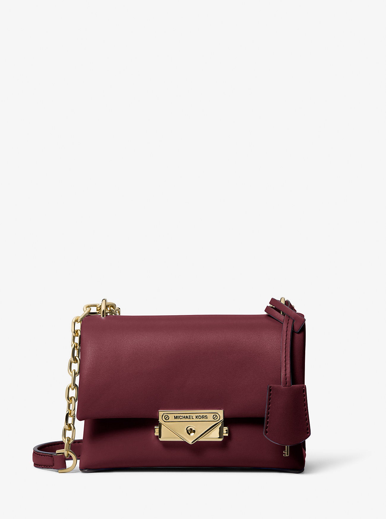 Cece Small Shoulder Bag (Oxblood)