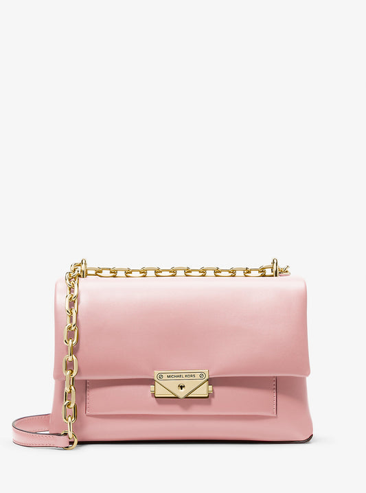 Cece Medium Shoulder Bag (Powder Blush)