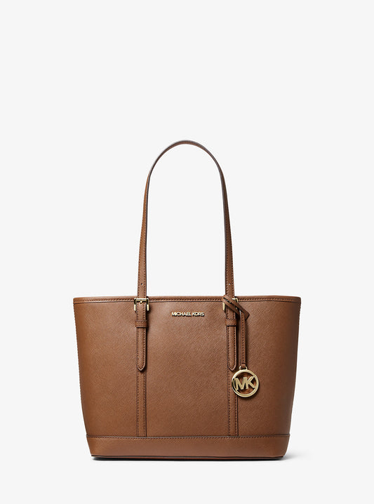 Jet Set Travel Small Saffiano Leather Tote (Luggage)