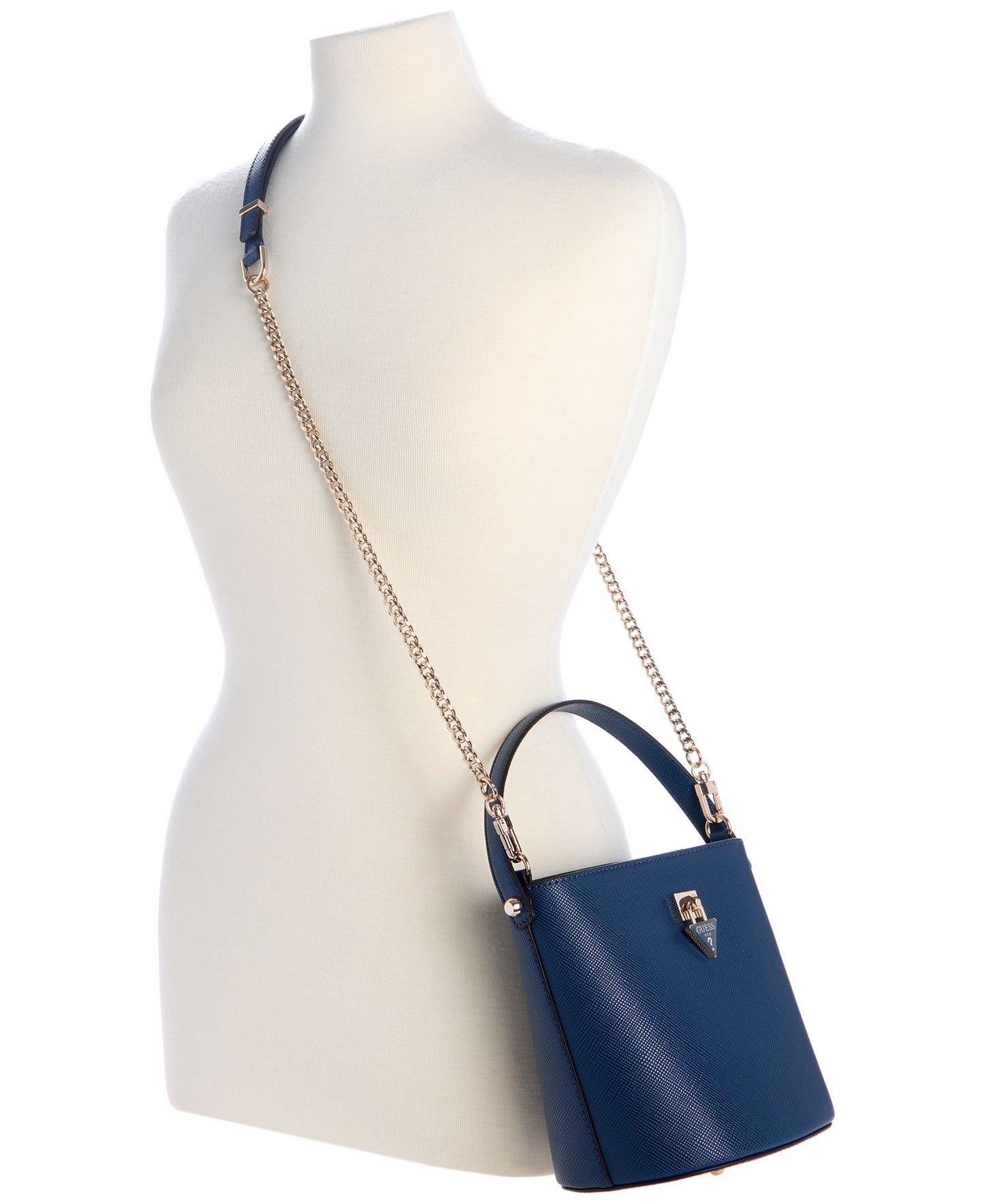 Patsie Bucket Bag (Blue)