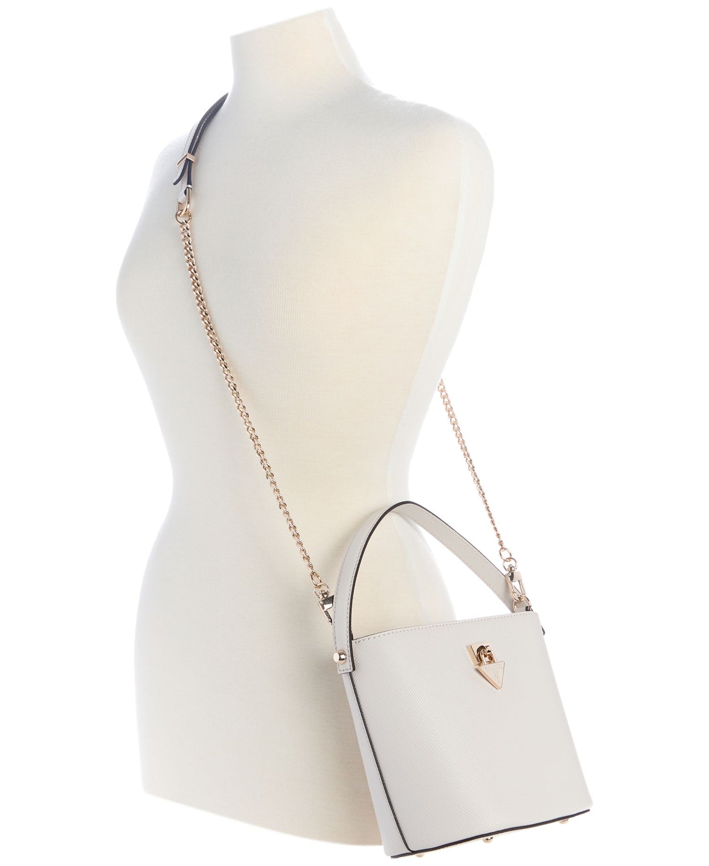 Patsie Bucket Bag (White)