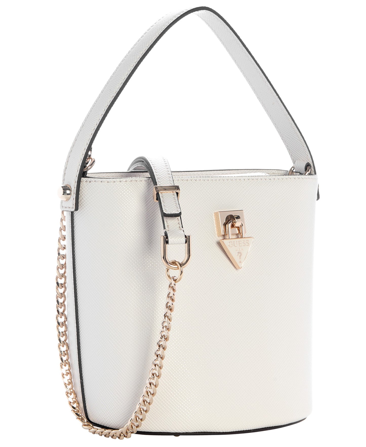 GUESS Patsie Small Top Handle Bucket Bag