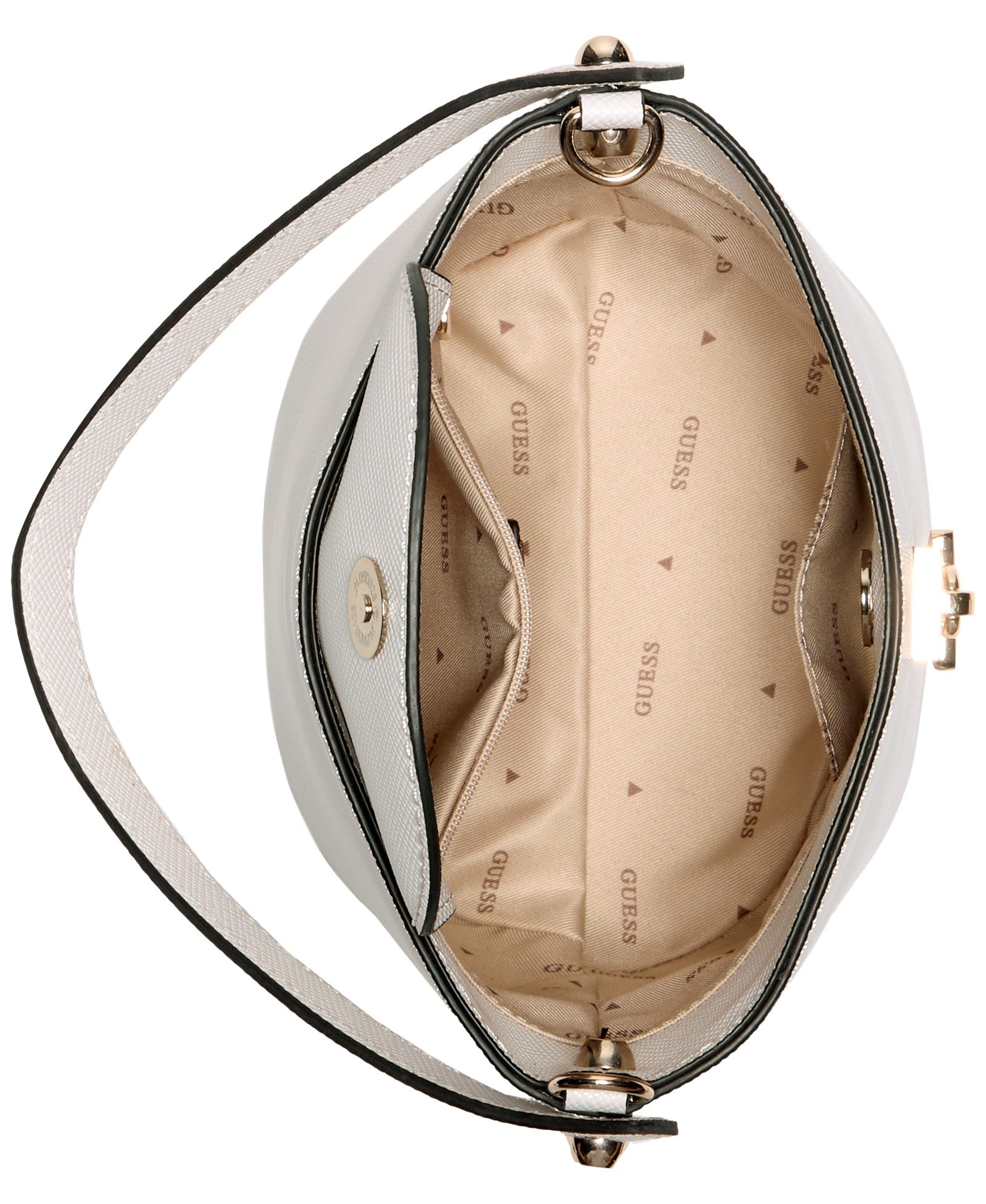GUESS Patsie Small Top Handle Bucket Bag