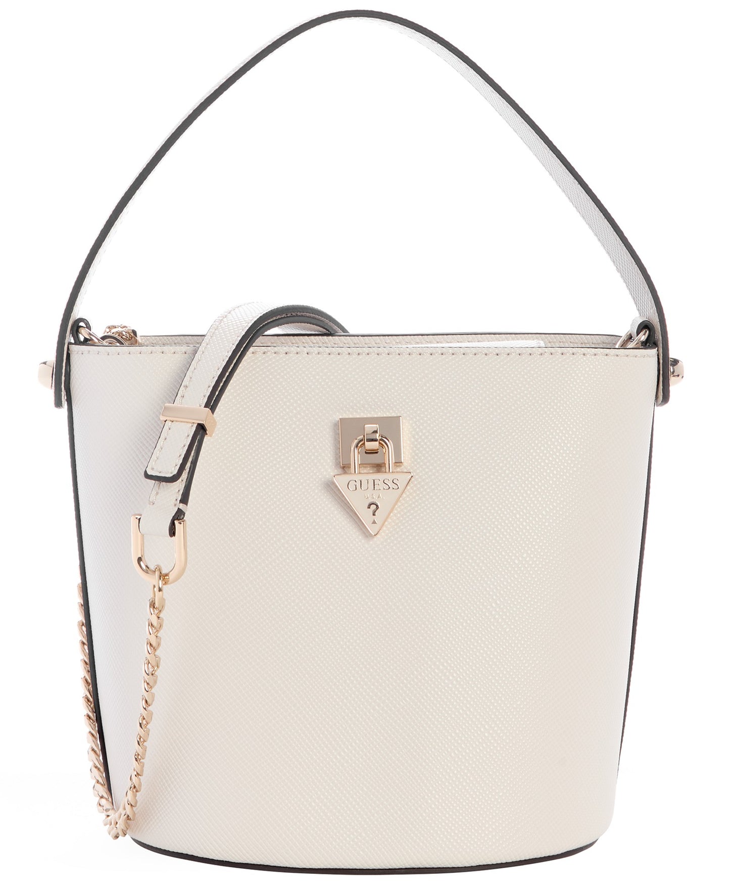 GUESS Patsie Small Top Handle Bucket Bag