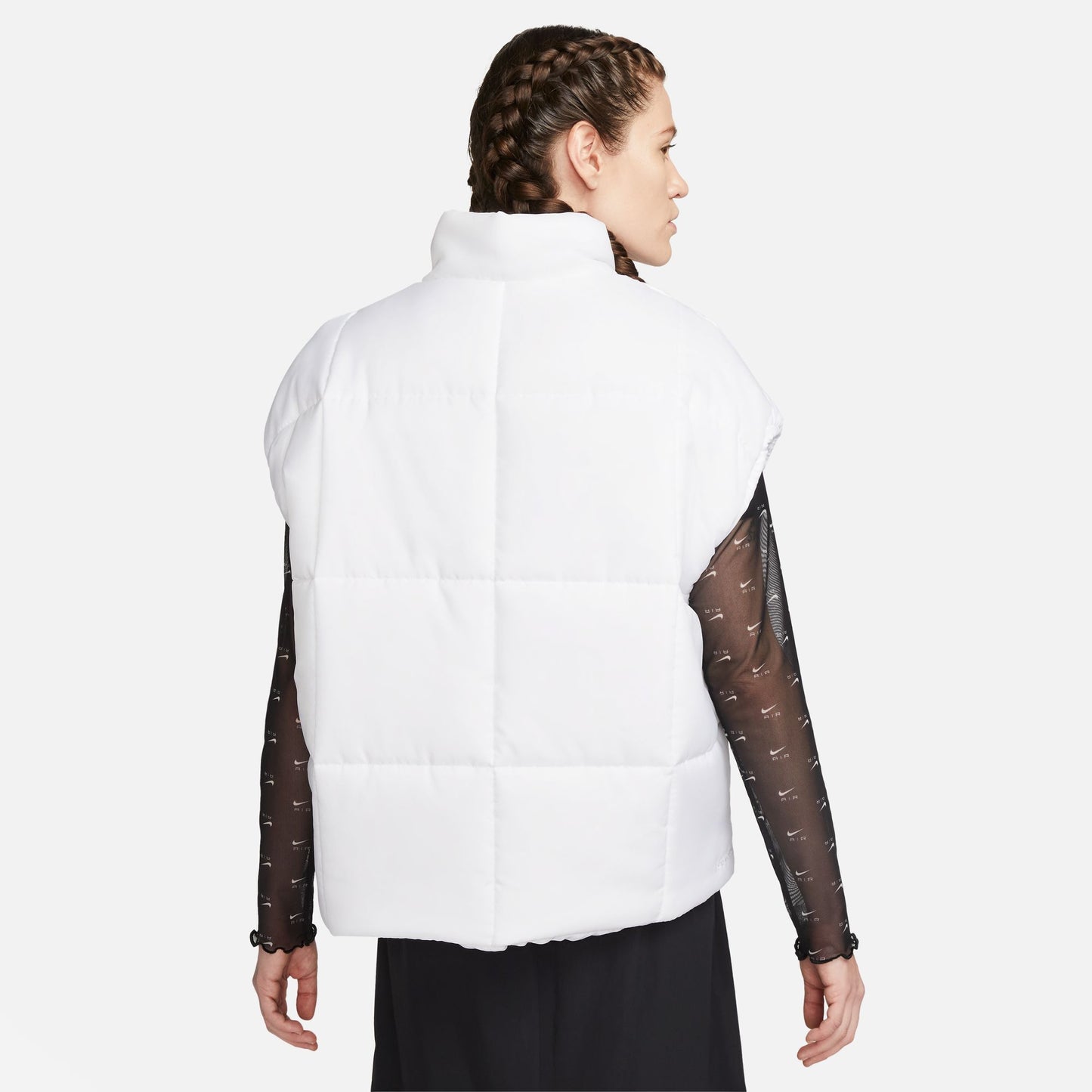 Classic Puffer Therma-FIT Loose Vest (White)