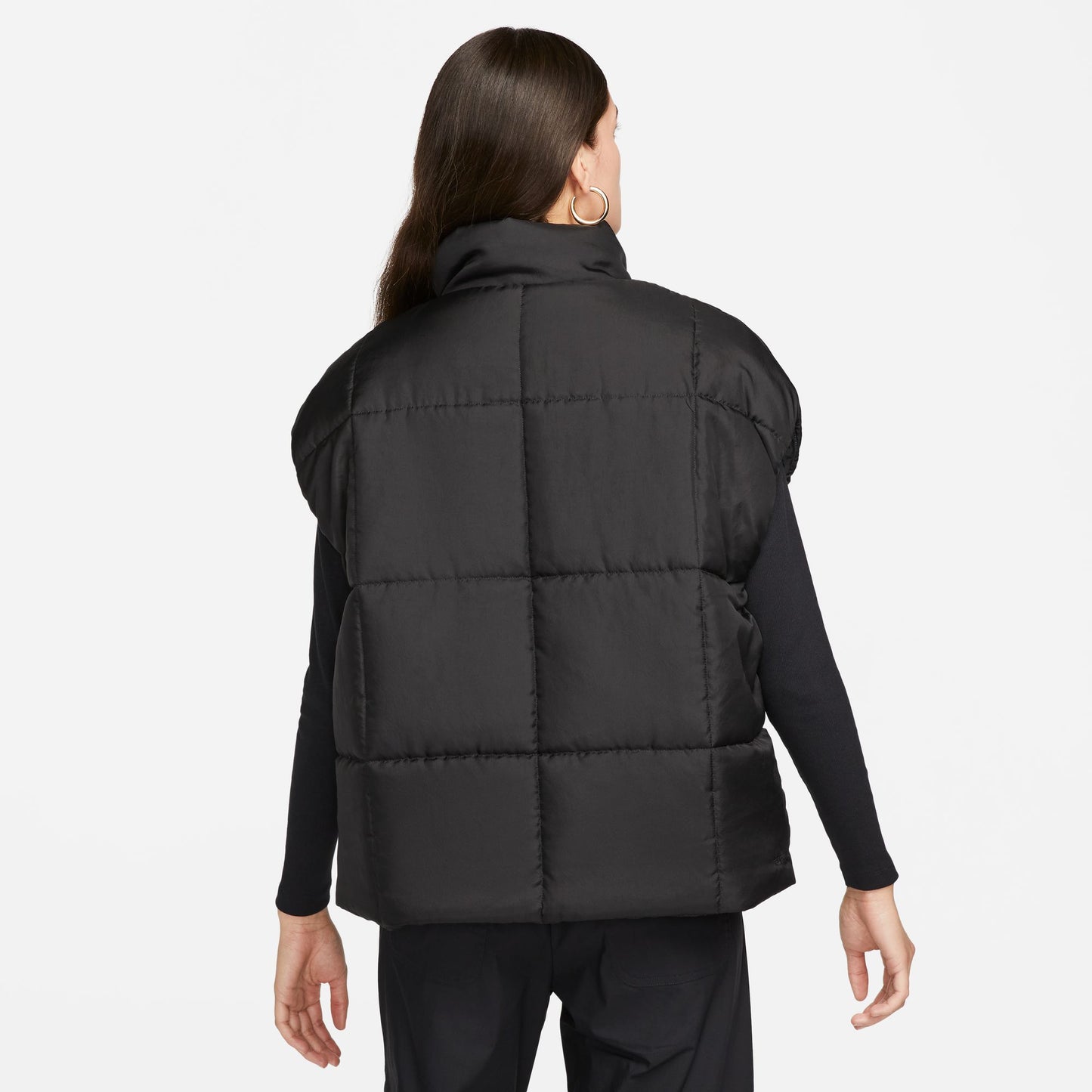 Classic Puffer Therma-FIT Loose Vest (Black)