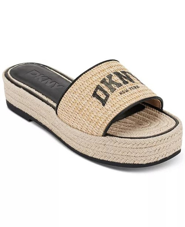 Fiona Arch Logo Platform Slides (Natural / Black)