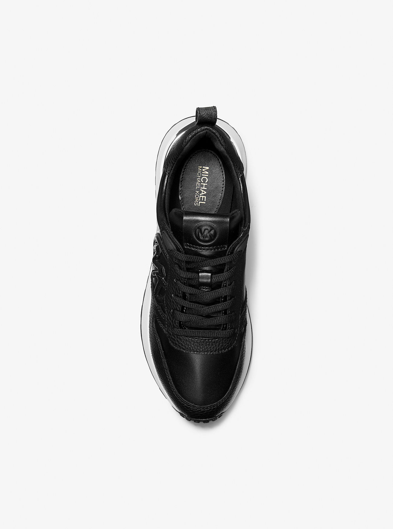 Dev Logo Embossed Trainer (Black)