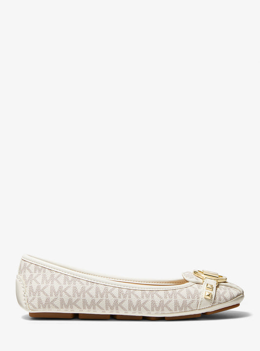 Fulton Studded Logo Moccasin (Vanilla)