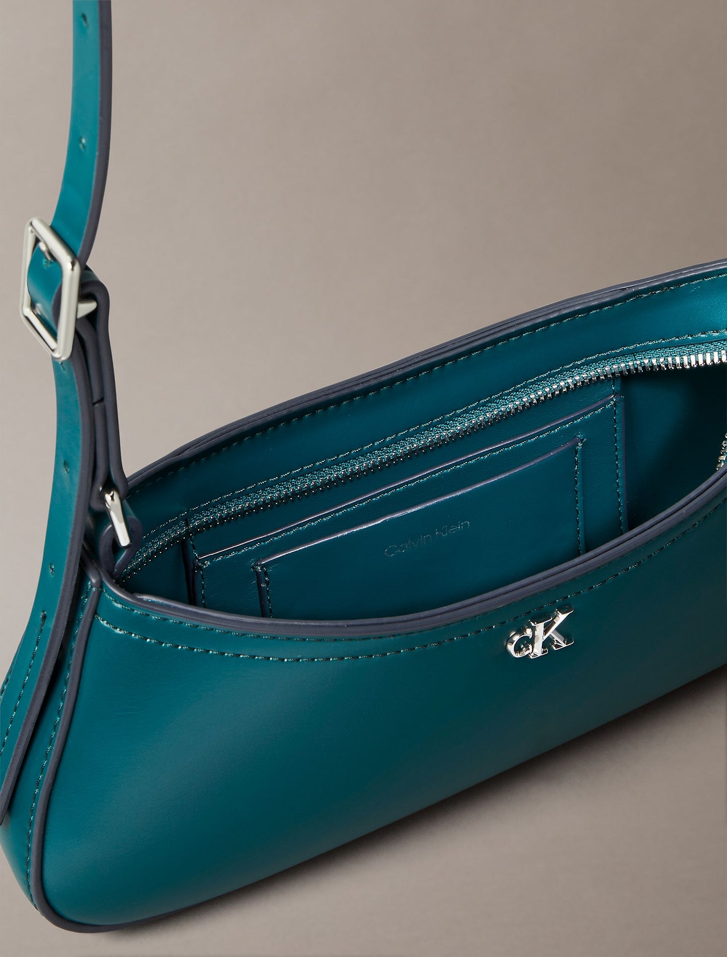 Monogram Hardware Shoulder Bag (Maya Blue)