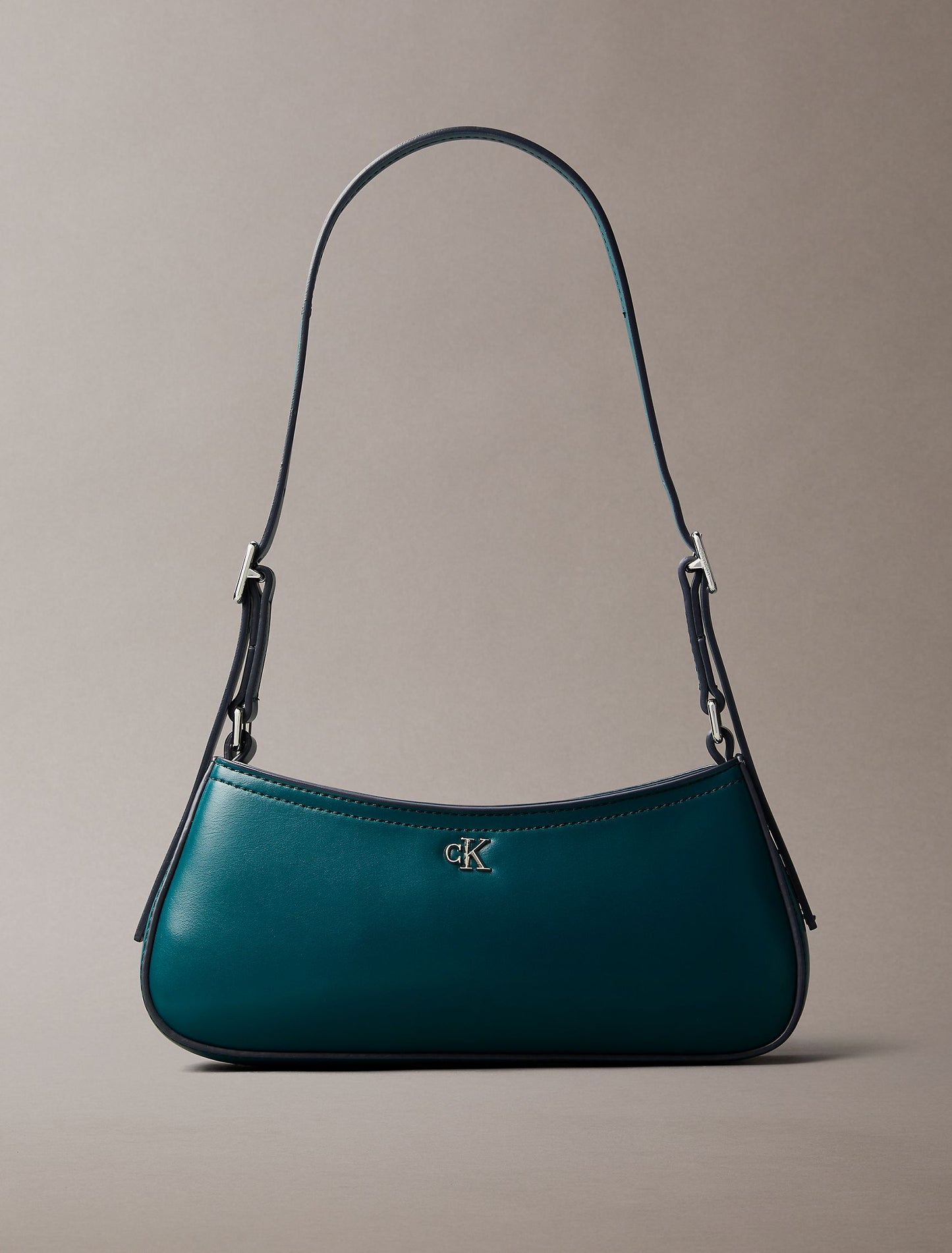 Monogram Hardware Shoulder Bag (Maya Blue)