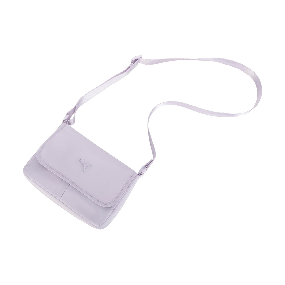 PUMA Women's Envoy Crossbody Bag in Memory Cloth with Adjustable Strap & Zip Closure