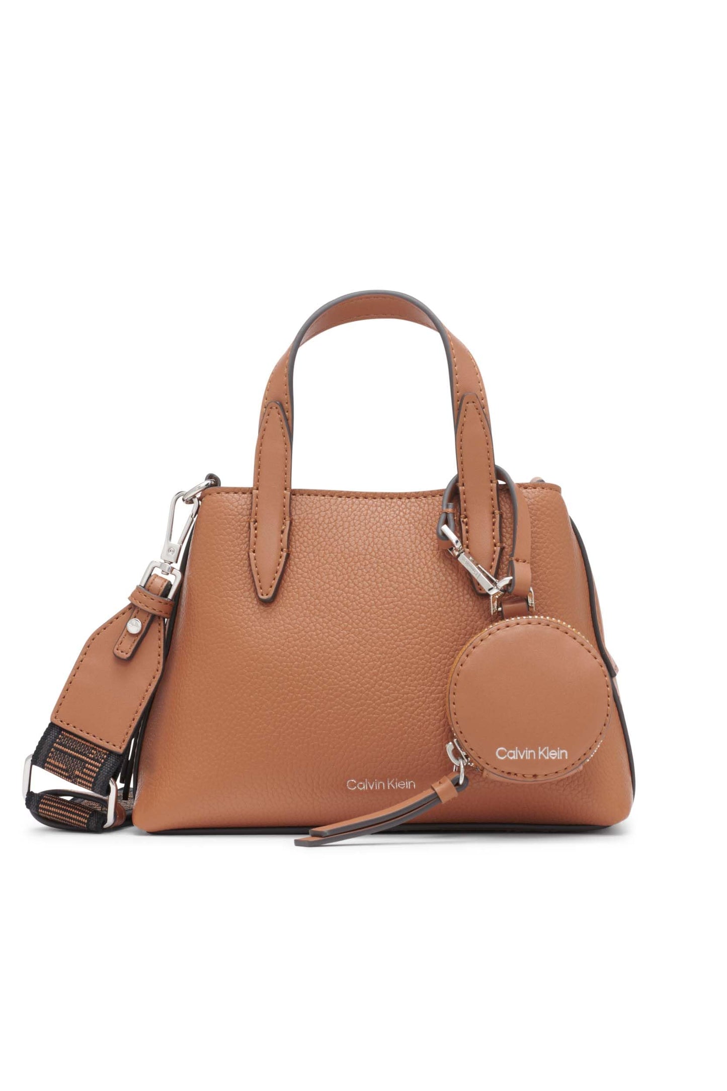 Calvin Klein Women's Millie 2 in 1 Triple Compartment Mini Satchel Crossbody