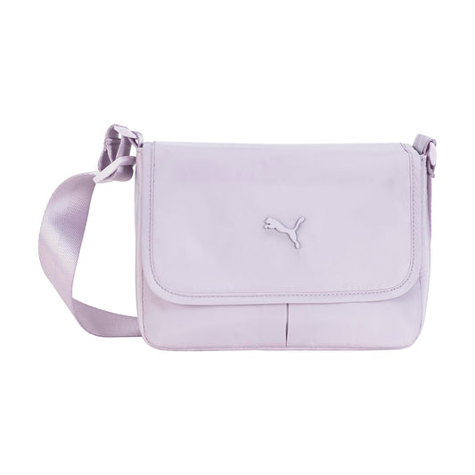 PUMA Women's Envoy Crossbody Bag in Memory Cloth with Adjustable Strap & Zip Closure