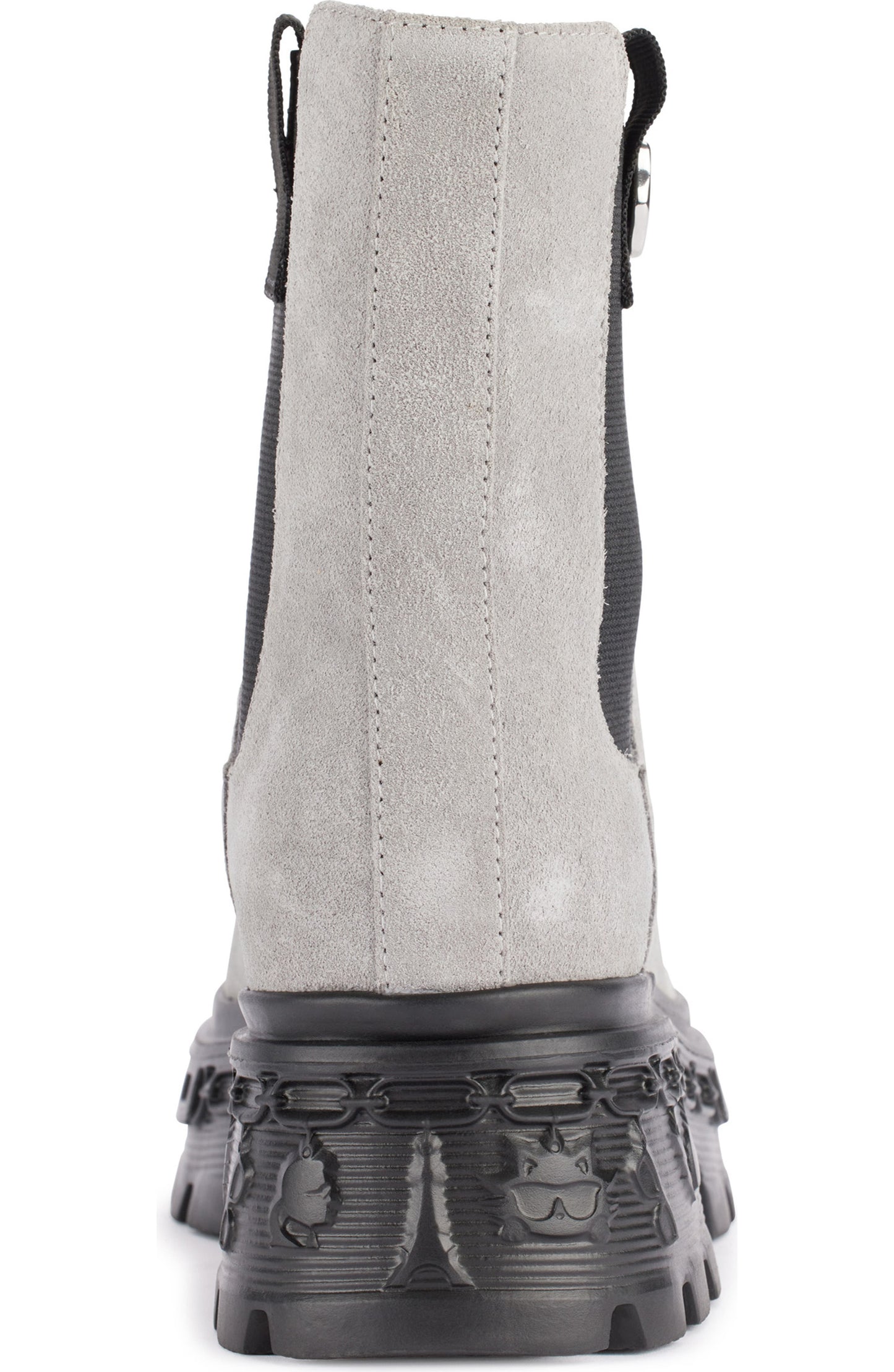 Londyn Lug Sole Chelsea Boot (Grey)