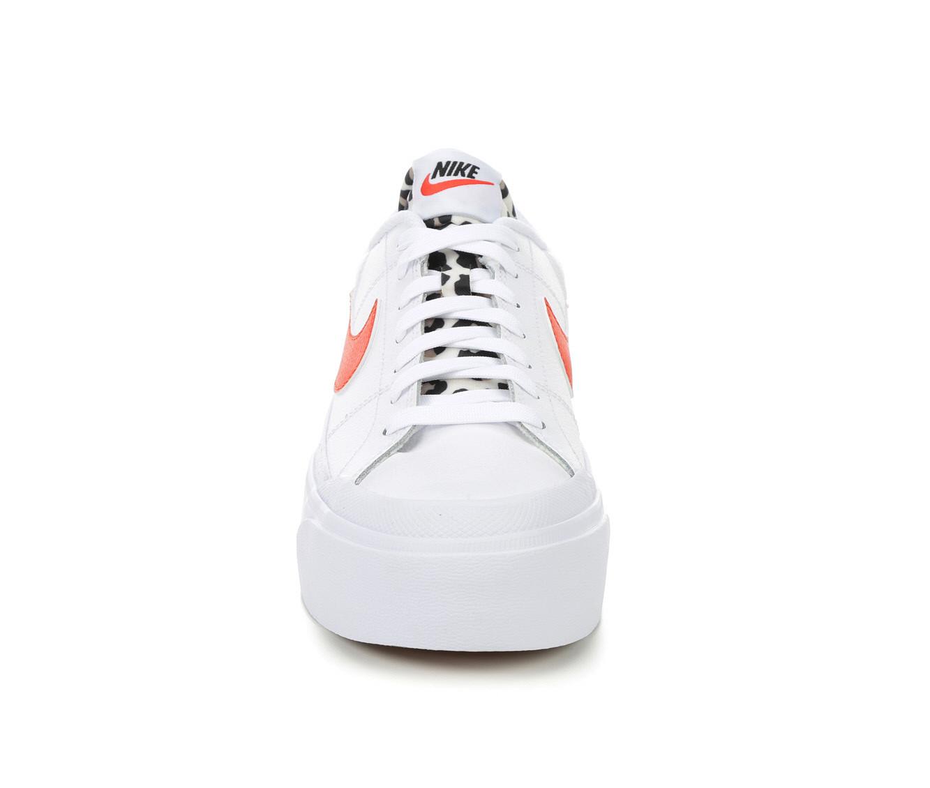 Court Legacy Lift (White/Team Orange)