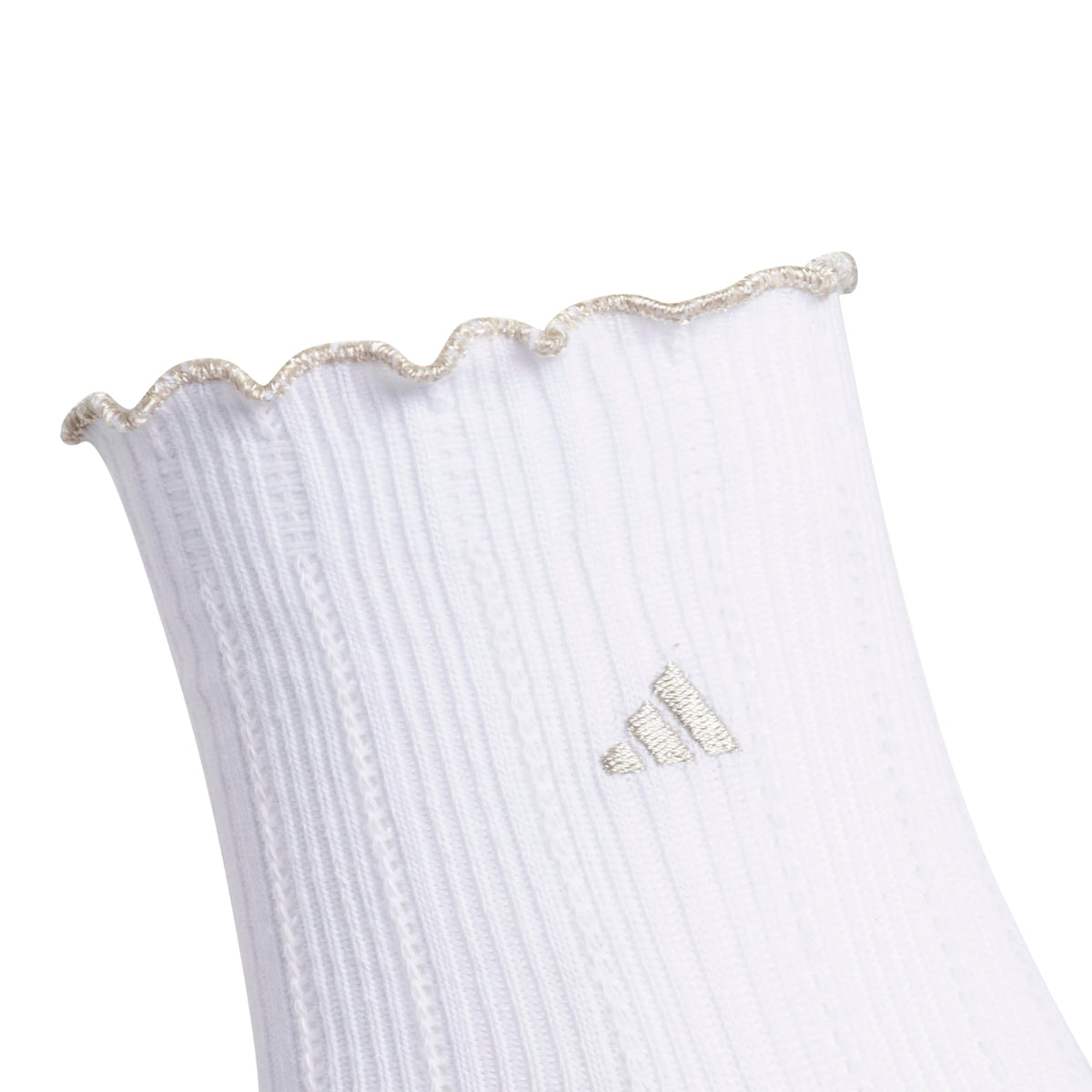adidas Women's Ruffle Quarter Ankle Socks 3 Pairs