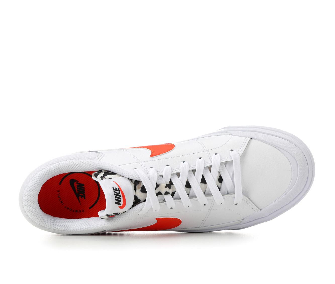 Court Legacy Lift (White/Team Orange)