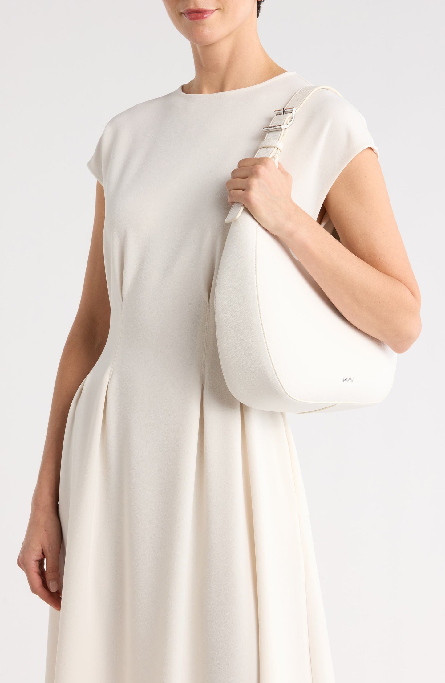 Camila Medium Hobo Bag (Marshmallow)