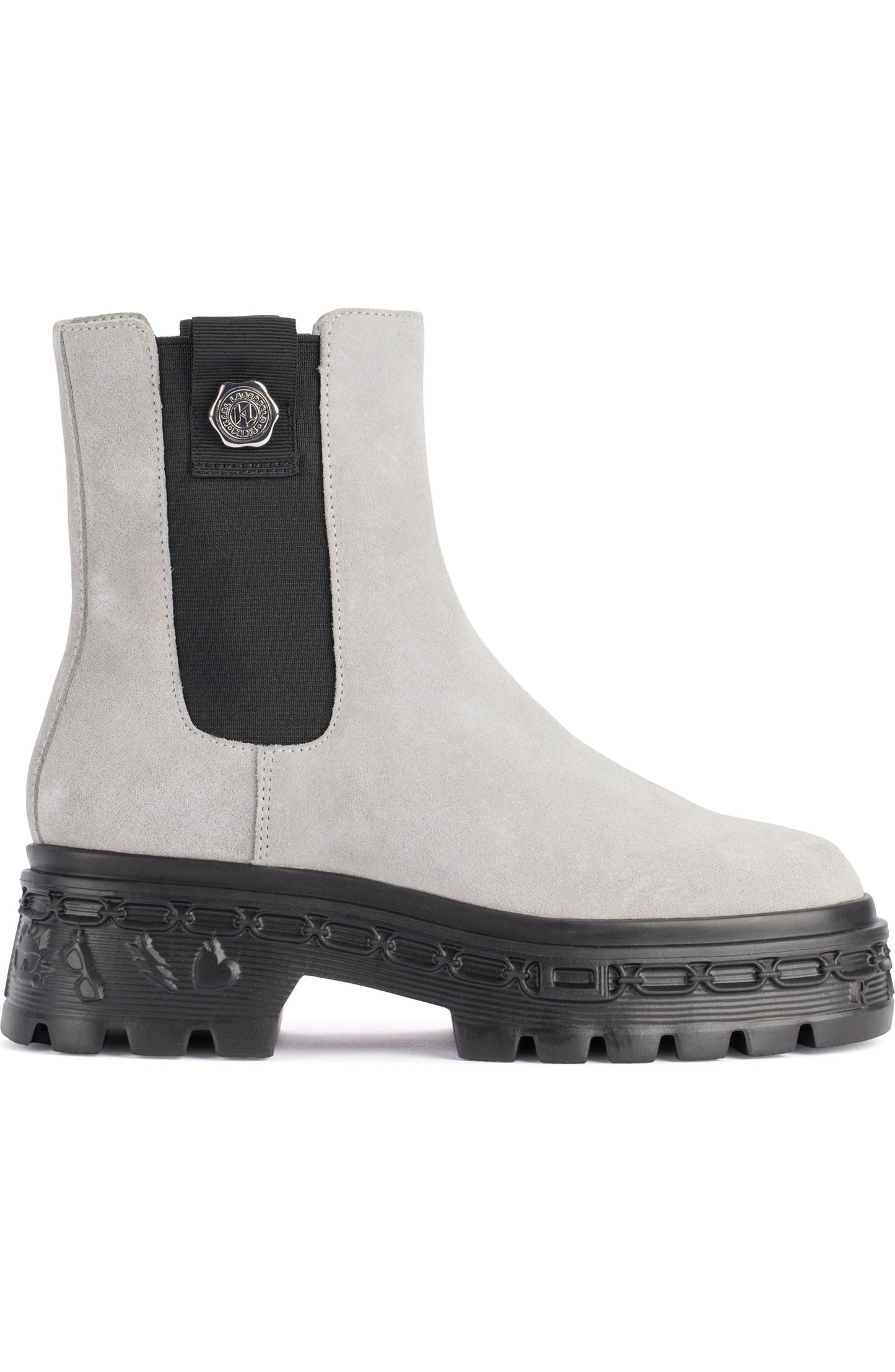 Londyn Lug Sole Chelsea Boot (Grey)