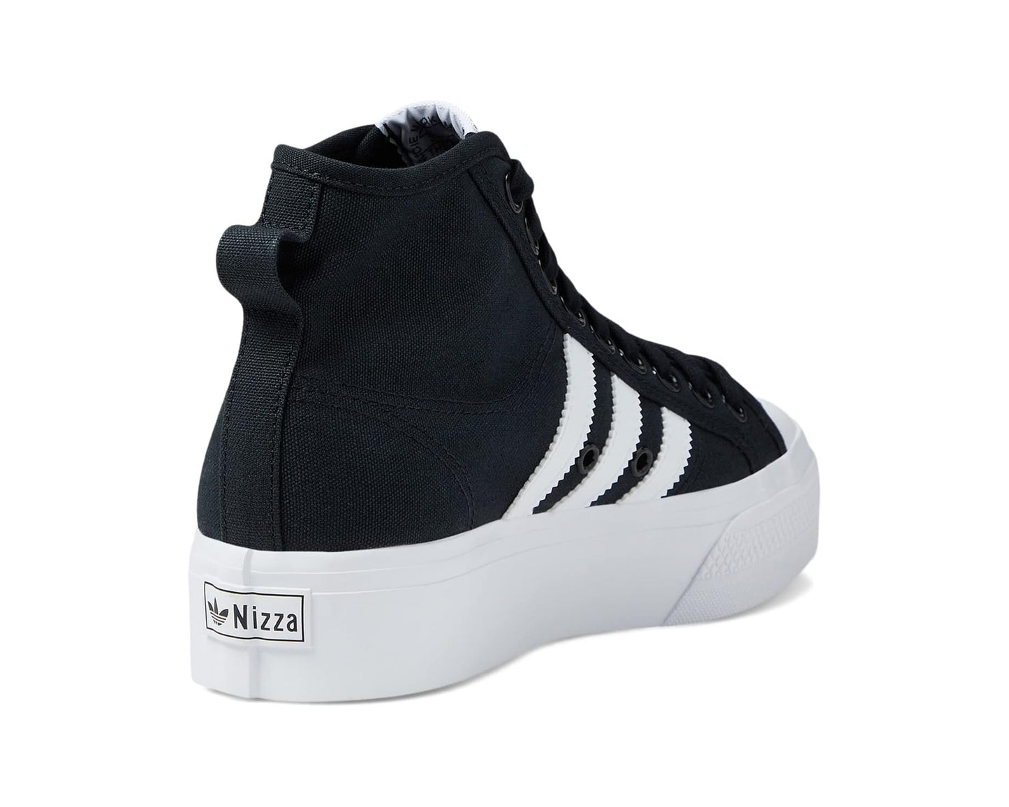 Nizza Platform Mid Shoes (Black)