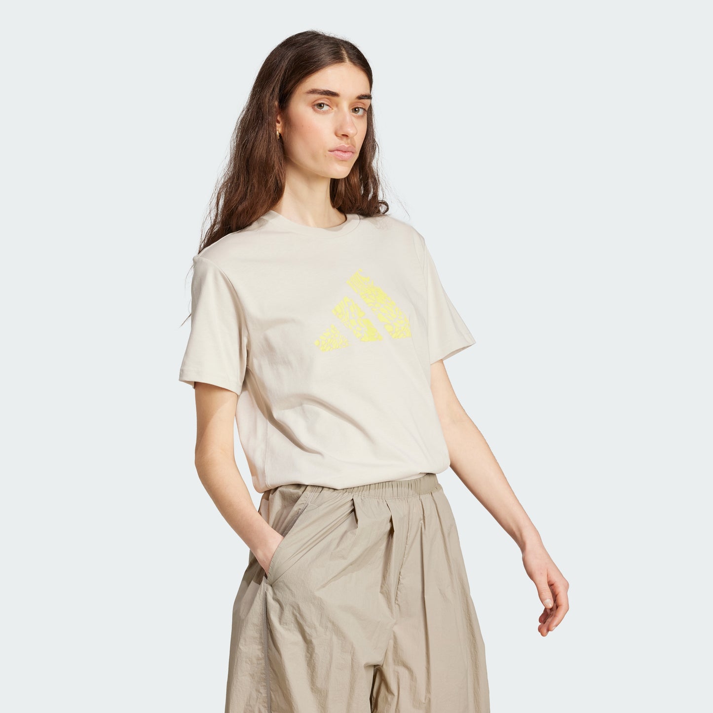 Camo Graphic Tee (Beige)