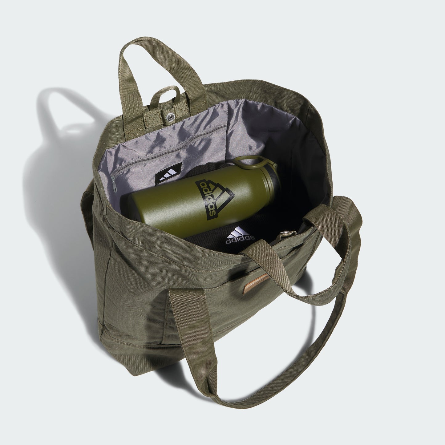 Canvas Court Tote Bag (Olive)