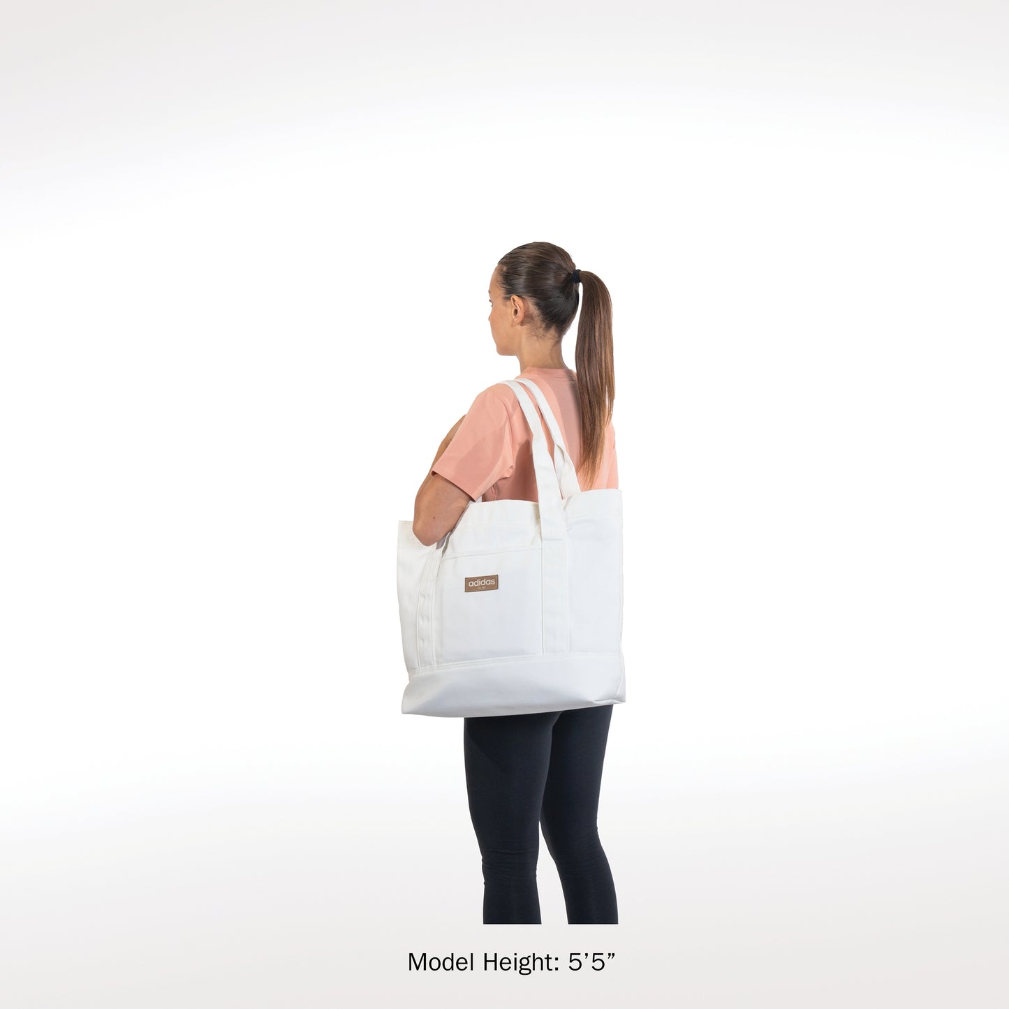 Canvas Court Tote Bag (Off White)