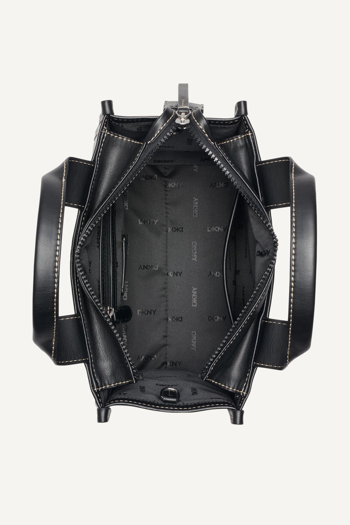 Hadlee Small Embellished Logo Tote (Black)