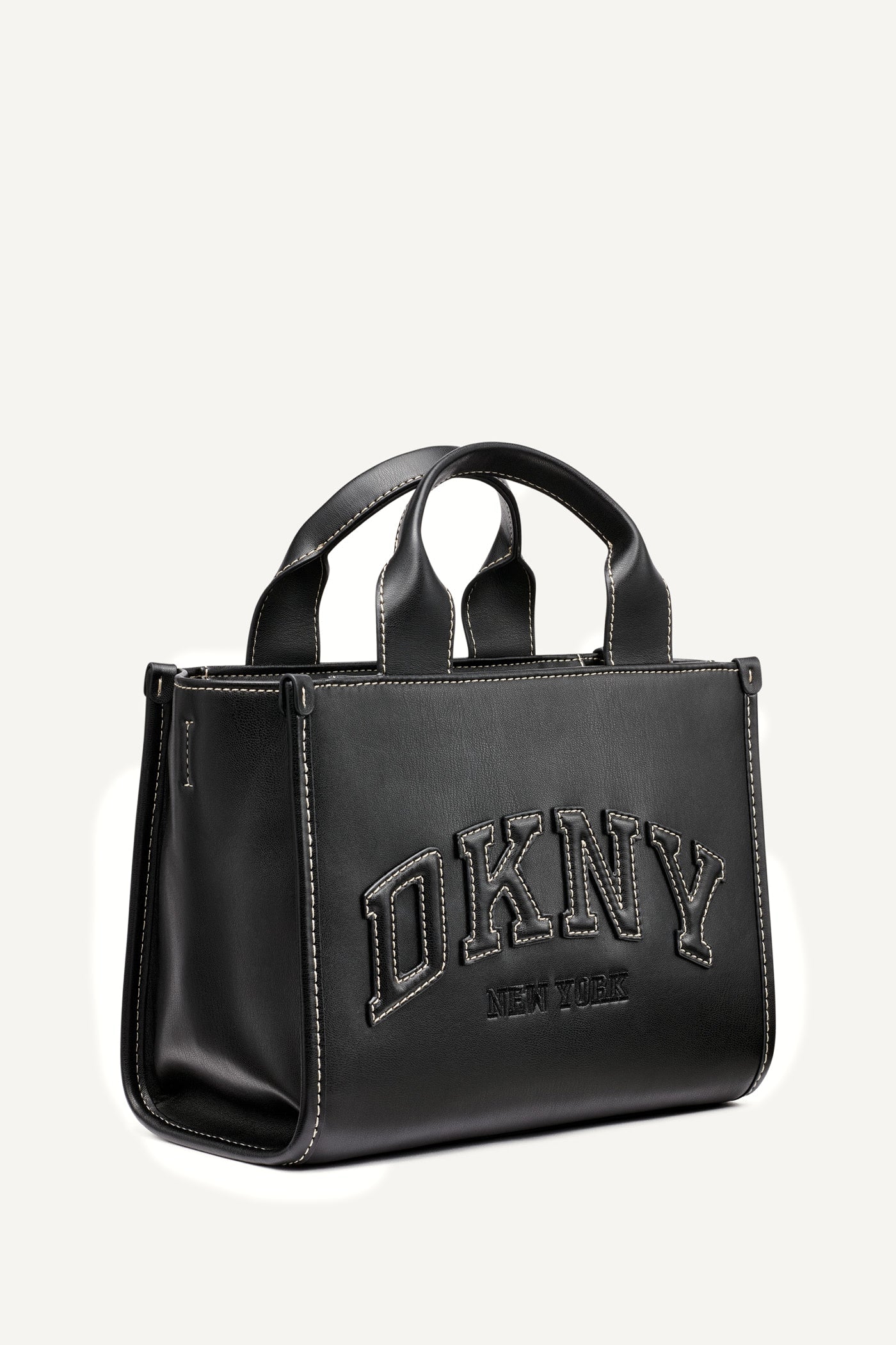Hadlee Small Embellished Logo Tote (Black)
