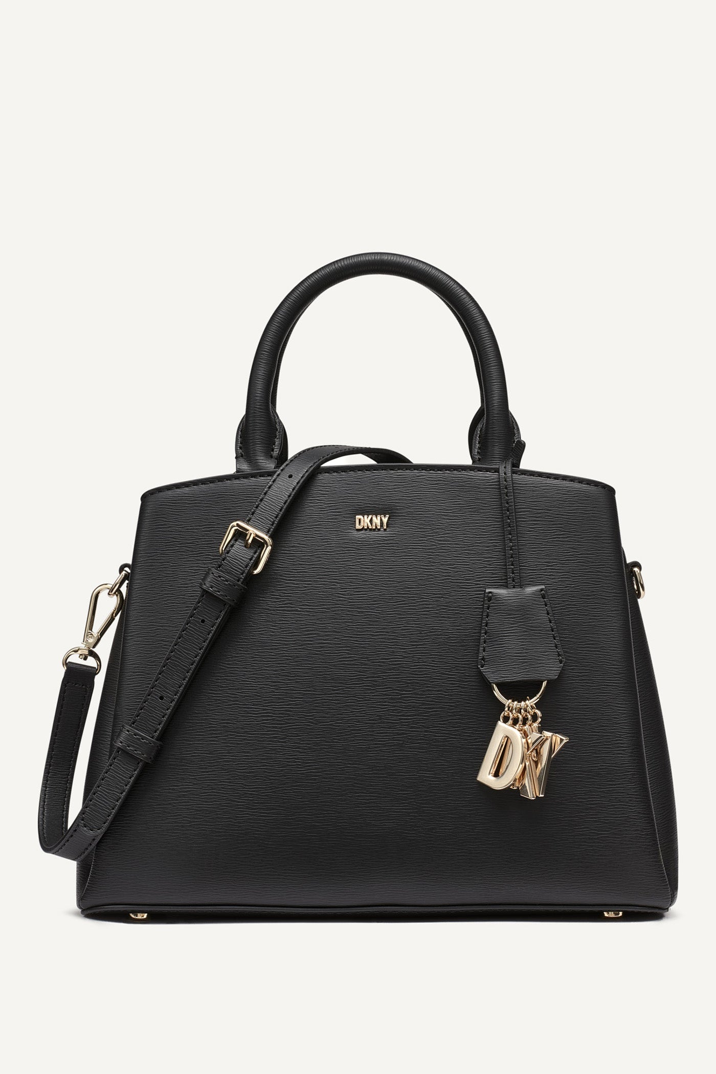 Paige Medium Satchel (Black)