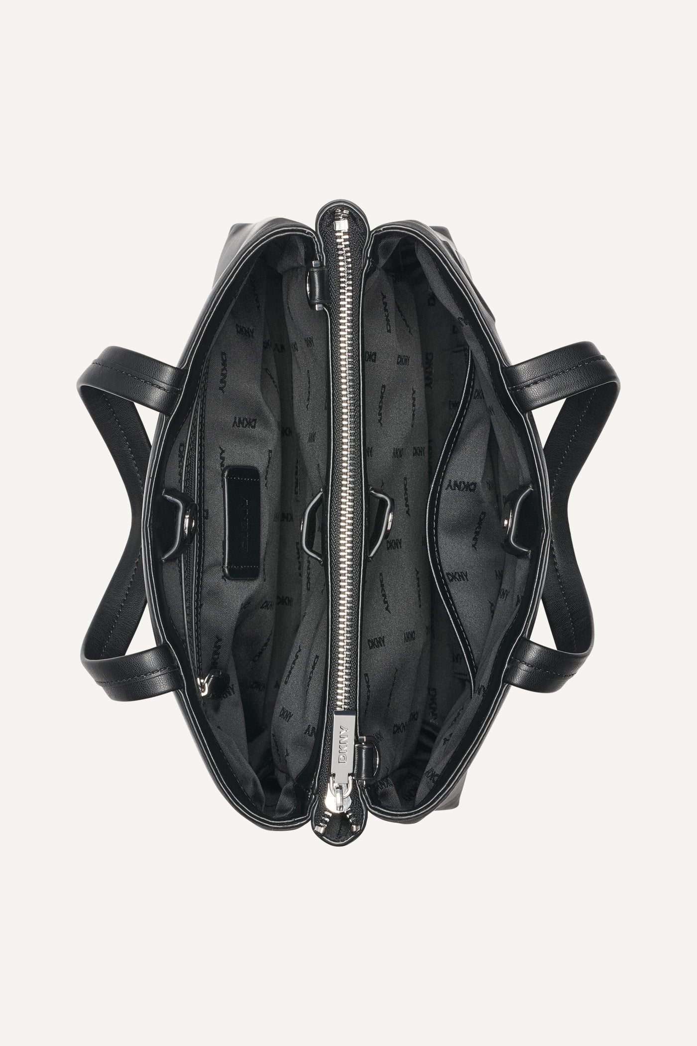 Tinsley Satchel (Black / Silver)