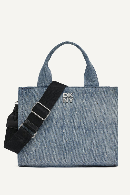 Hadlee Small Tote (Light Denim)