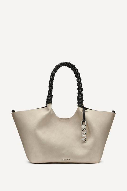 Paula Medium Tote (Light Taupe)