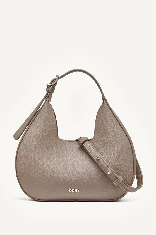 Camila Small Hobo Crossbody (Mink)